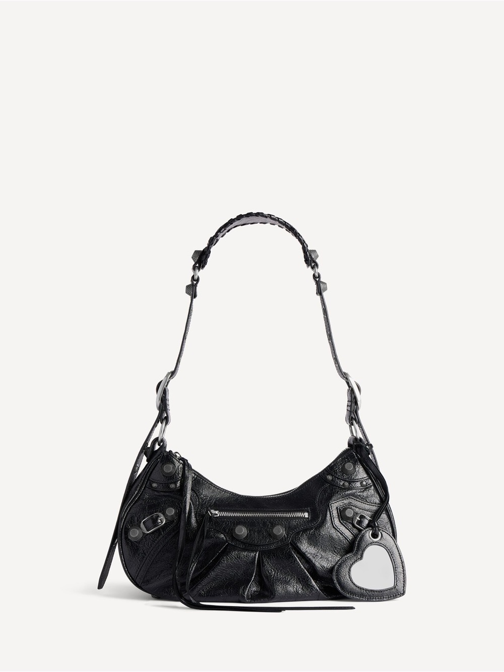 Balenciaga LE CAGOLE SHOULDER BAG SMALL IN BLACK